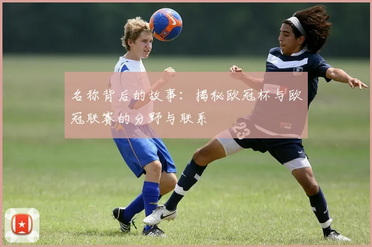 名称背后的故事：揭秘欧冠杯与欧冠联赛的分野与联系